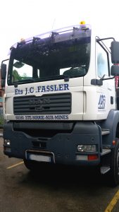 Camion grue fassler